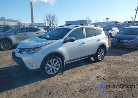 2013 Toyota Rav4 Limited z USA, uszkodzony, nr VIN 2T3DFREV7DW103555